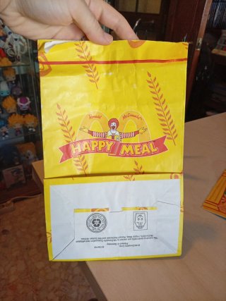 Bolsa y cartas lenticulares McDonald's Hércules