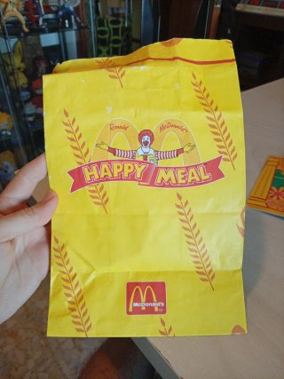 Bolsa y cartas lenticulares McDonald's Hércules