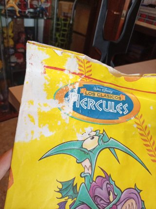 Bolsa y cartas lenticulares McDonald's Hércules