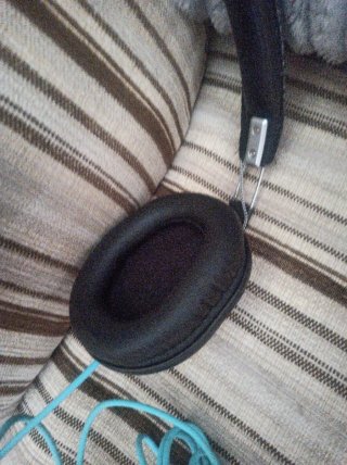 Auriculares tipo Vintage Azules y Negros