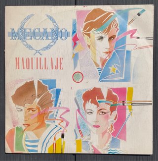 Vinilo Mecano Maquillaje