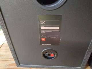 Altavoces JBL XE3