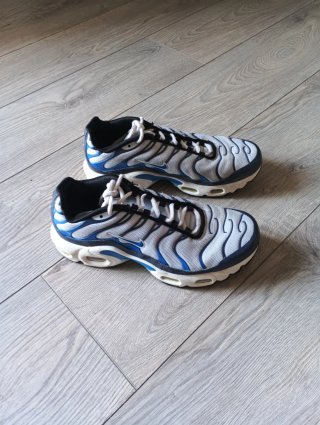 Zapatillas Nike Air Max Tn Azules y Blancas