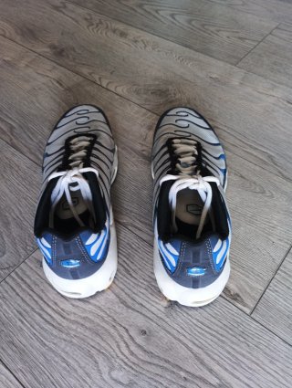 Zapatillas Nike Air Max Tn Azules y Blancas