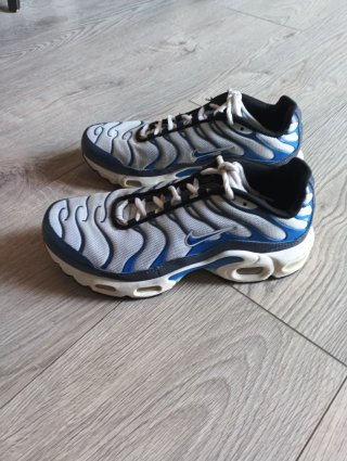 Zapatillas Nike Air Max Tn Azules y Blancas