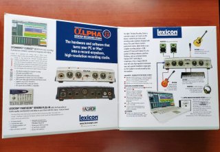Lexicon Alpha 2.0 interfaz tarjeta sonido USB