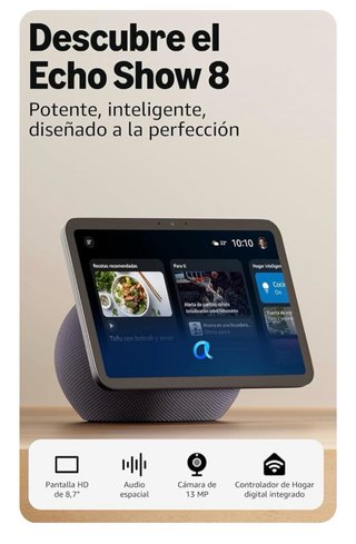Amazon Echo Show 8 (última generación) Precintado