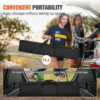 Pantalla de Proyector con Soporte, Pantalla de Película Exterior de 150 pulgadas 16:9 4K 1080 HD con Soporte, Pantalla de Proyección Sin Arrugas con Trípodes y Bolsa de Transporte, para Cine en Ca...