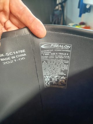 Pantalón neopreno Epsealon 7mm camuflaje