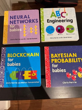 Pack 4 libros "Baby University" de Chris Ferrie