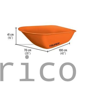 Carretilla 120 Litros  Metálica - 2 Ruedas - Truper