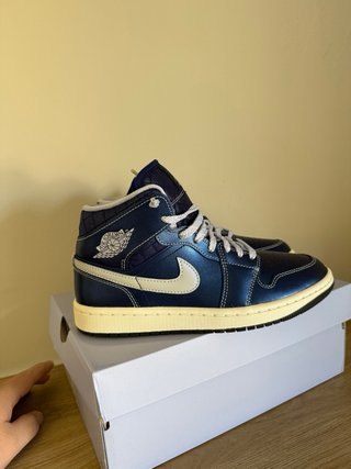 Jordan 38.5 Blu/Argento