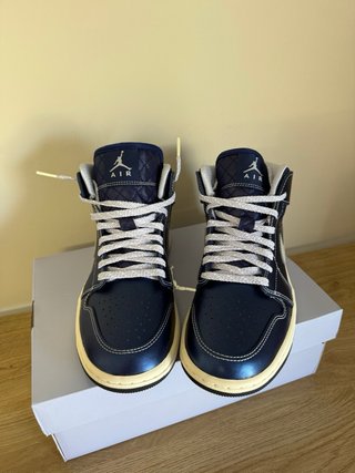 Jordan 38.5 Blu/Argento