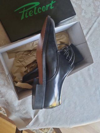 Zapatos Oxford Pielcort Negros
