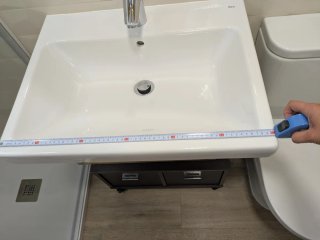 Lavabo Roca 60cm con mueble y toallero