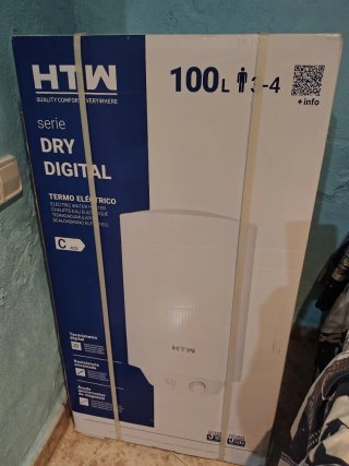 Calentador Eléctrico HTW 100L Digital