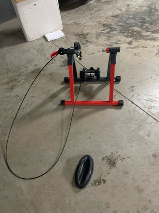 Rodillo de bicicleta para entrenamiento