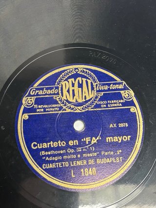 Discos de gramófono