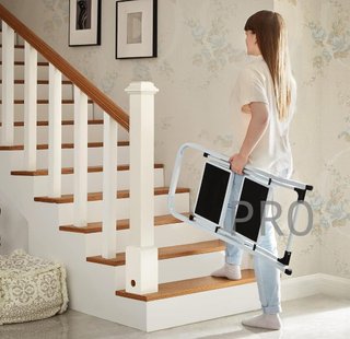 Escalera de tijera con 2 peldaños