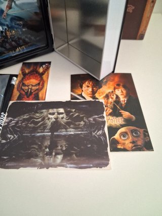 Lote Harry Potter: Maleta, Libro y Arte Foil