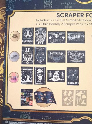 Lote Harry Potter: Maleta, Libro y Arte Foil