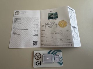 Diamante Natural Redondo 0,50 ct D VS2 IGI