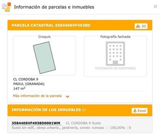 Terreno en venta en Padul