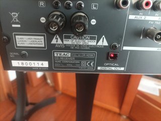 Cadena TEAC CR-H238i CD Receiver Negra