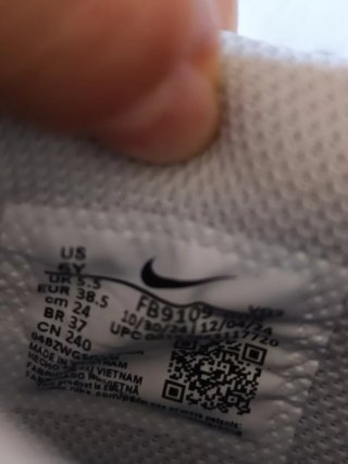 Nike Dunk Low Azul Gris Talla 38.5