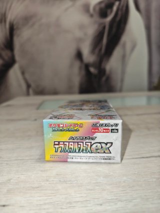 Caja de cartas Pokémon terrastal japones