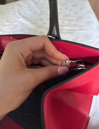 Borsa Patrizia Pepe Nera e Rossa