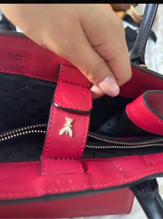 Borsa Patrizia Pepe Nera e Rossa
