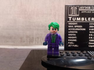 sh0791 sh0792 joker e Batman Del set 76240 tumbler