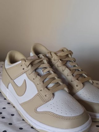 Nike Dunk Low Beige Blanco Talla 38