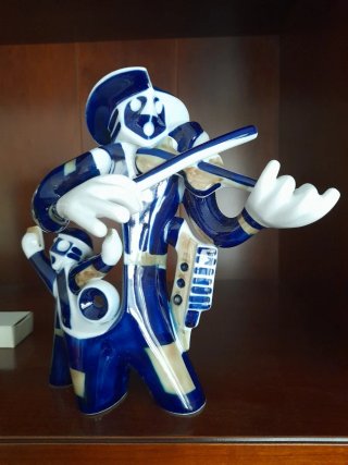Sargadelos Violinista Ciego Raro