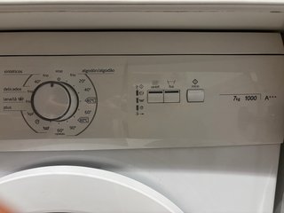 Lavadora Balay 7Kg 1000RPM A+++ Blanca