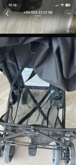 Cochecito Chicco para bebé