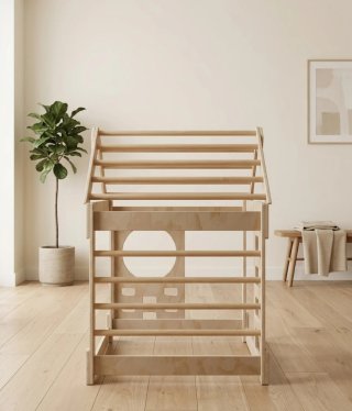 Casita niños lectura Escalada Montessori Madera