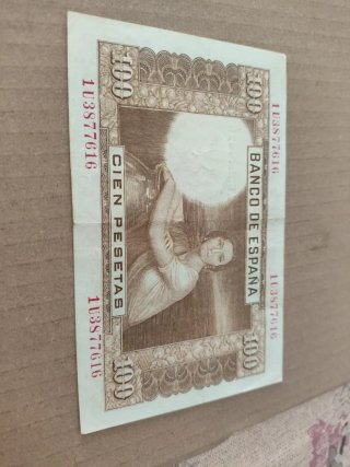 Billete 100 pesetas 1953