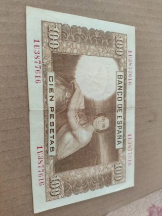 Billete 100 pesetas 1953