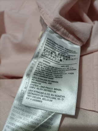 Camisa Levi's Rosa Talla L