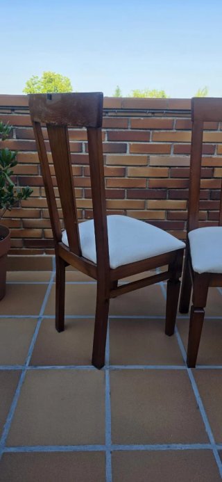 Sillas de comedor madera cerezo