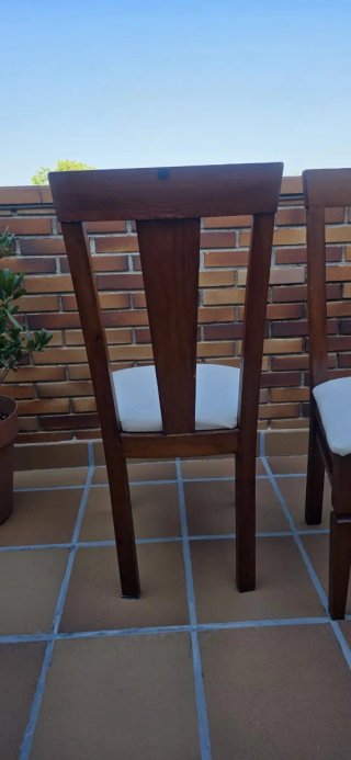 Sillas de comedor madera cerezo