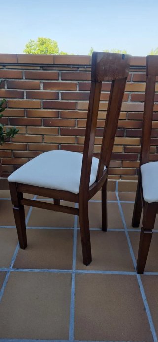 Sillas de comedor madera cerezo