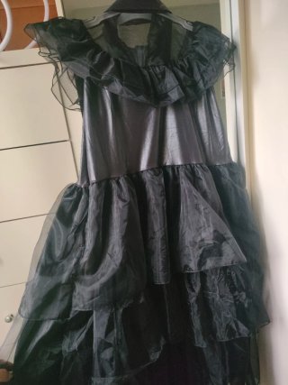 Disfraz Miércoles Addams Talla 13-15 años.