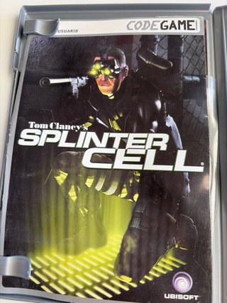 PC CD ROM Splinter Cell Tom Clancy