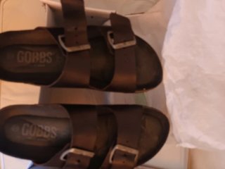 Ciabatte Gobbs Uomo Taglia 39 Marrone Scuro