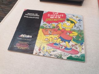 The Simpsons Bart vs. Space Mutants Nintendo NES