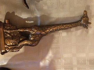 Figuras de metal bronce vintage (mecheros)