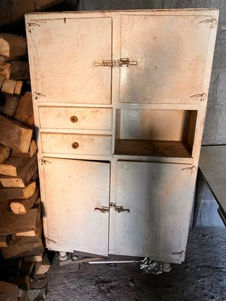 Mueble Alacena Vintage Madera SOLO HOY